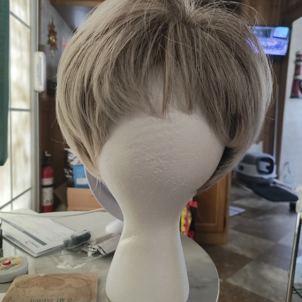 Stylish Blonde / Light Brown Women's Bob Wig
